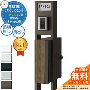 無料☆特典付】門柱 ポスト 機能門柱 ルシアスポストユニット SE02型