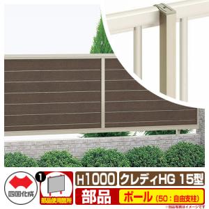 クレディフェンスHG15型 H1000（1020サイズ） 専用オプションポールのみ
