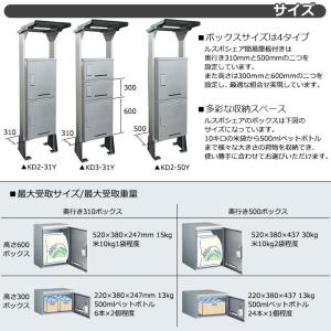 河村電器産業 集合用宅配ボックス ルスポ シェ...の詳細画像4