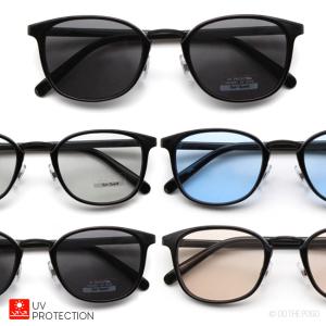 強化 WELLINGTON SUNGLASS BLACK × CLEAR + メガネケース BLACK