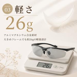 調光 偏光 サングラス 偏光サングラス メンズ...の詳細画像3