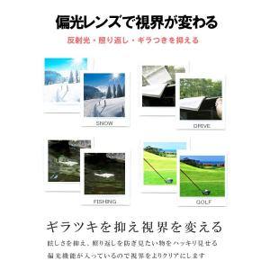 クリップオン サングラス 偏光 レンズ メガネ...の詳細画像3