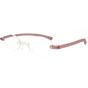 老眼鏡 超軽量フレーム シニアグラス オレンジ レディース ツー