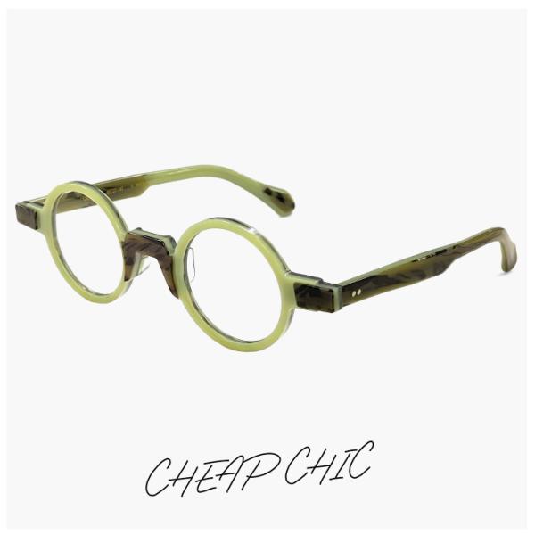 小ぶり 個性的 メガネ CHEAP CHIC cc5017 OL 眼鏡 メンズ レディース ユニセッ...