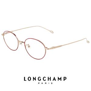 ロンシャン レディース メガネ lo2529lbj 734 longchamp 眼鏡 ジャパンフィットモデル 女性用 チタン titanium アンバー ゴールド カラー フレーム｜sunhat