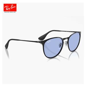 レイバン サングラス rb3539 002/80 54mm Ray-Ban ERIKA METAL metal エリカ メタル Mサイズ uvカット 紫外線対策 黒 ブラック フレーム ブルー レンズ｜sunhat