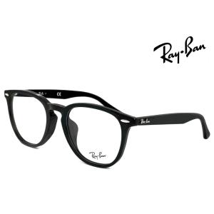レイバン 眼鏡 メガネ Ray-Ban rx7159f 2000 52mm 丸メガネ フレーム 黒ぶ...
