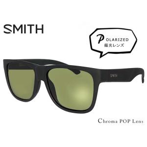 SMITH スミス 偏光サングラス Lowdown2 Matte Black Polar Gray Green 偏光 サングラス メンズ 男性用｜sunhat