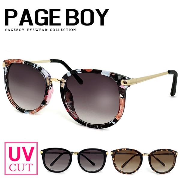 レディース サングラス uvカット 紫外線対策 ウェリントン型 py2640 ページボーイ 【メール...