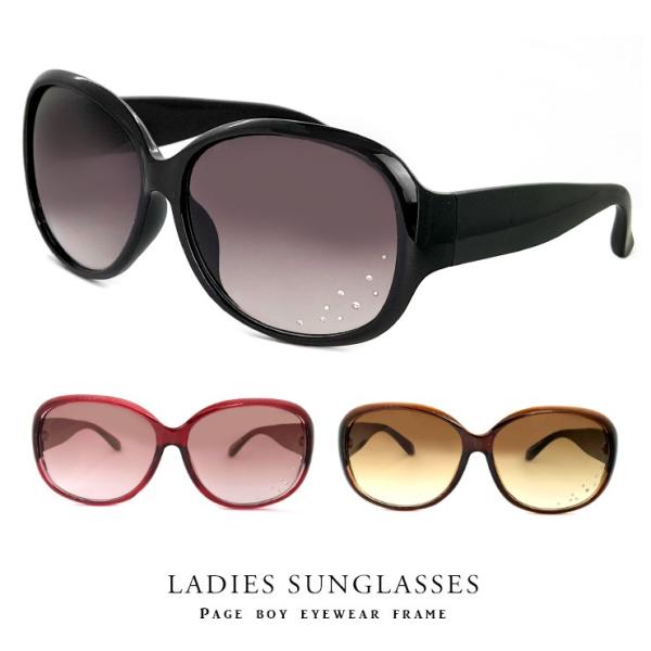 【売り切り特価】 レディース サングラス ビジュー 付き レンズ uvカット 紫外線対策 py277...