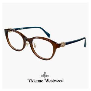 ヴィヴィアン ウエストウッド レディース メガネ 40-0015 c02 49mm Vivienne Westwood 眼鏡 女性 40-0015 ウェリントン 型 セル フレーム オーブ｜sunhat