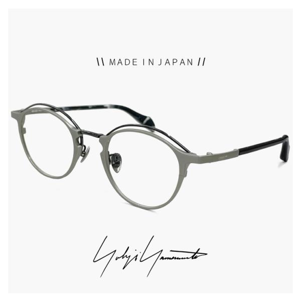 ヨウジ ヤマモト メガネ 日本製 19-0077 3 c03 48mm Yohji Yamamoto...