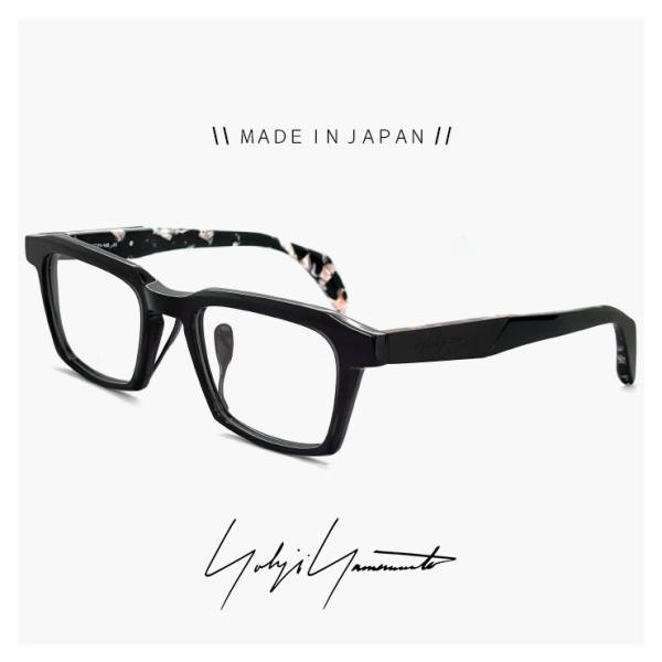 メンズ ヨウジ ヤマモト メガネ 日本製 19-0085 1 c01 50mm Yohji Yama...