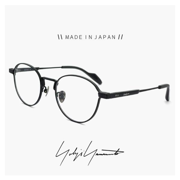 メンズ ヨウジ ヤマモト メガネ 日本製 19-0086 3 c03 49mm Yohji Yama...