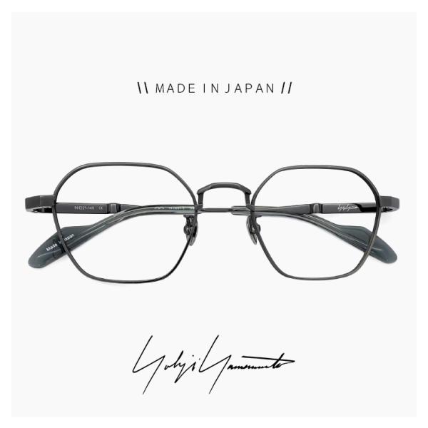 メンズ ヨウジ ヤマモト メガネ 日本製 19-0091 3 c03 50mm Yohji Yama...