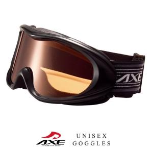 アックス ゴーグル ax460-D BK 人気 AXE スノーゴーグル スキー スノボー 眼鏡可｜sunhat