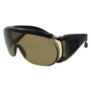 オーバーグラス サングラス メガネ の上から着用可能 メンズ レディース サイドガード 花粉 防塵 ...