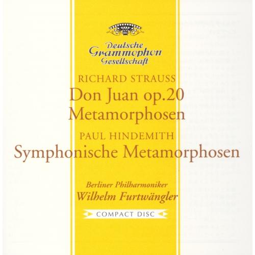 CD/ヴィルヘルム・フルトヴェングラー/R.シュトラウス:(ドン・ファン) ヒンデミット:ウェーバー...