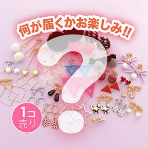 【お一人様１点まで】いろいろイヤリングくじ／１ペア売り サン宝石