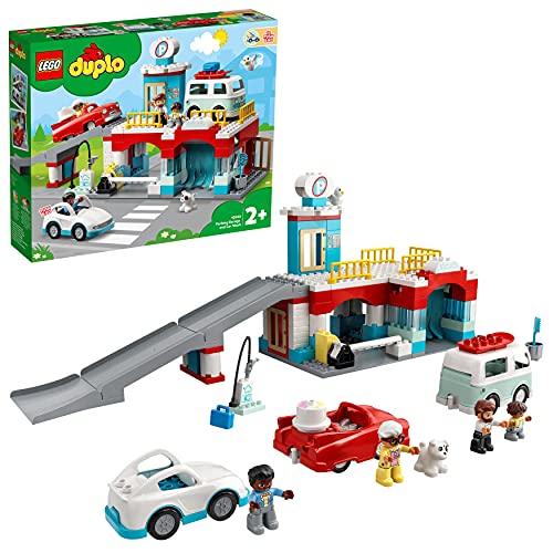 レゴ(LEGO) デュプロ デュプロのまち ちゅうしゃじょう 10948 おもちゃ 車 くるま 乗り...