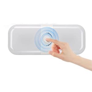 SUPAREE キャンピング トレーラートラック 用 ルームランプ 調光調色 LEDルームライト 120連 超白輝光 ルームランプ 無段階調光 12V