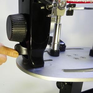 ガット張り機:2クランプ式卓上ガット張り機の詳細画像4