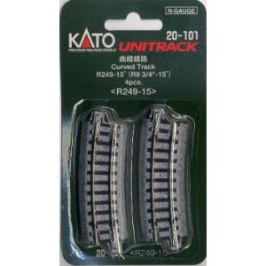 鉄道模型)KATO：20-286 ターンテーブル拡張線路セット(曲線) : レール