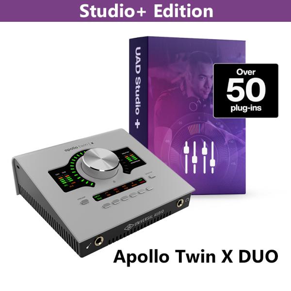 UNIVERSAL AUDIO APOLLO TWIN X DUO GEN 2 STUDIO+ ED...