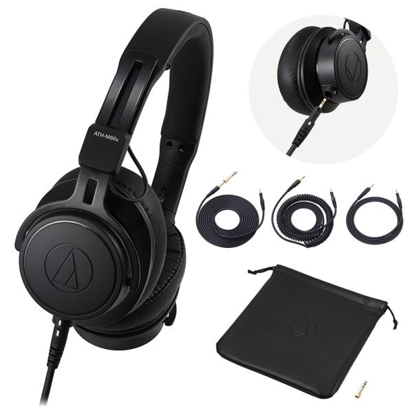 AUDIO-TECHNICA ATH-M60XA 安心の日本正規品！ プロフェッショナルモニターヘッ...