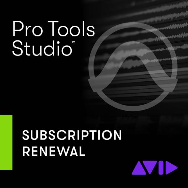 AVID PRO TOOLS STUDIO 【年間サブスクリプション-更新】 最短当日メール納品 4...