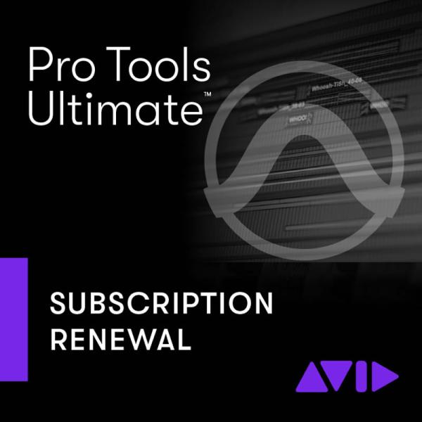 AVID PRO TOOLS ULTIMATE 【年間サブスクリプション-更新】 最短当日メール納品...