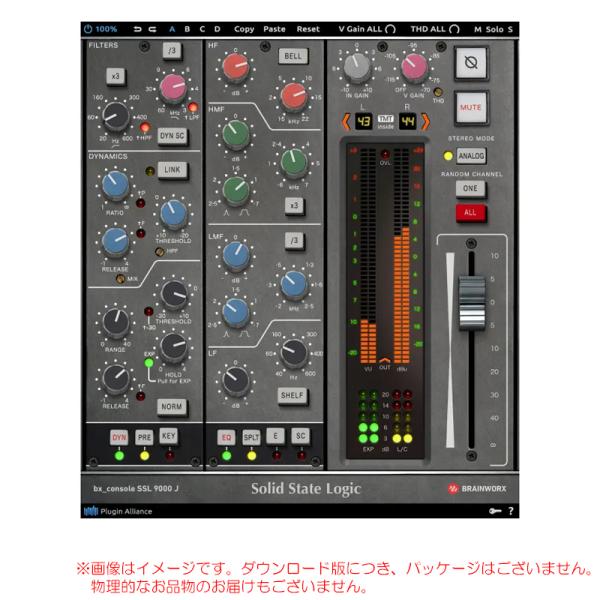 PLUGIN ALLIANCE BRAINWORX BX_CONSOLE SSL 9000 J ダウ...