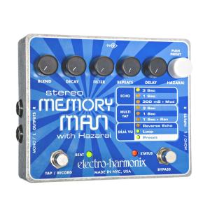 ELECTRO HARMONIX STEREO MEMORY MAN with Hazarai 安心の日本正規品！ステレオディレイ/エコー｜sunmuse