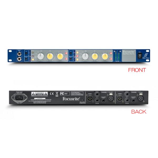 FOCUSRITE ISA TWO 【決算特価！ / 新品 / 現品につき品切れの際はご容赦ください...