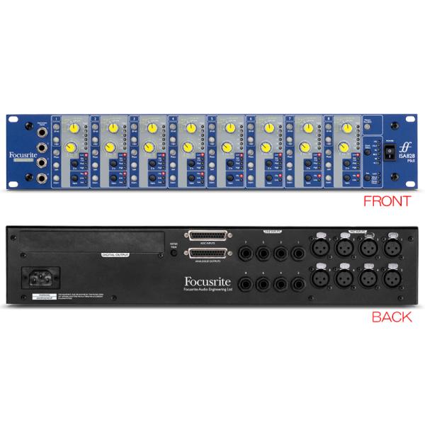 FOCUSRITE ISA 828 MKII 【現品特価！品切れの際はご容赦ください】 8CH マイ...
