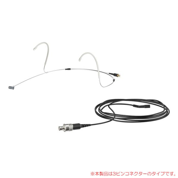 SENNHEISER HEADMIC 4 (SILVER 3-PIN) 安心の日本正規品！ コンデン...