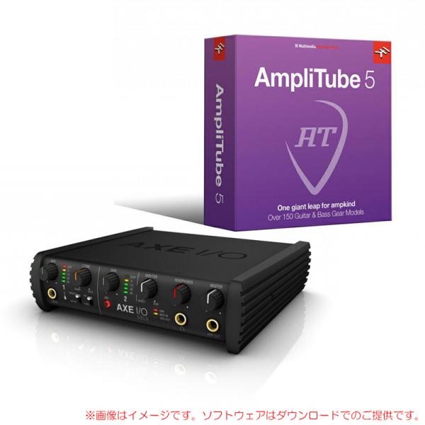 IK MULTIMEDIA AXE I/O SOLO + AMPLITUBE 5 BUNDLE 安心...