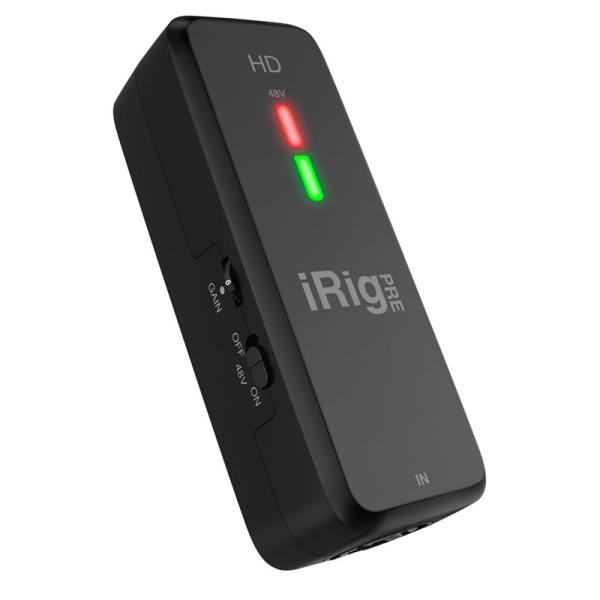 IK MULTIMEDIA IRIG PRE HD　iOS用高品位マイクプリアンプ 安心の日本正規品...