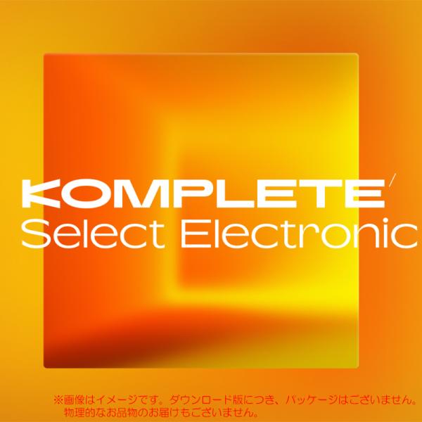 NATIVE INSTRUMENTS KOMPLETE SELECT ELECTRONIC ダウンロ...