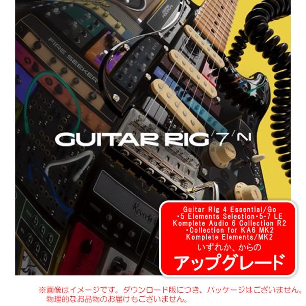 NATIVE INSTRUMENTS GUITAR RIG 7 PRO UPGRADE アップグレー...