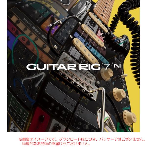 NATIVE INSTRUMENTS GUITAR RIG 7 PRO ダウンロード版 安心の日本正...