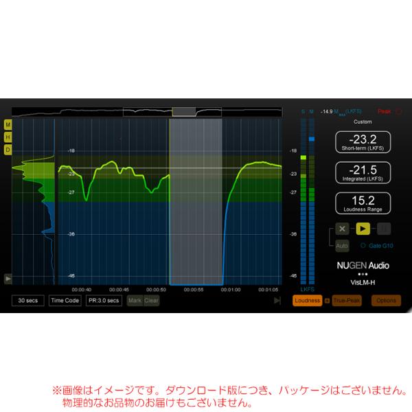 NUGEN AUDIO VisLM-H 2 LOUDNESS METER ダウンロード版 安心の日本...