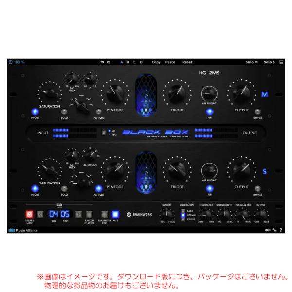 PLUGIN ALLIANCE BLACK BOX ANALOG DESIGN HG-2MS ダウン...