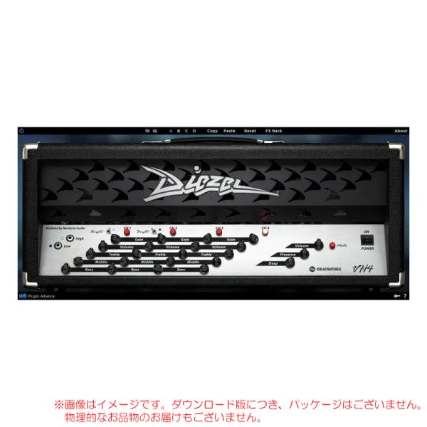 PLUGIN ALLIANCE DIEZEL VH4 ダウンロード版 安心の日本正規品！【3/31ま...