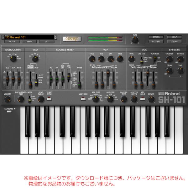 ROLAND SH-101 ROLAND CLOUD 買い切りライセンス 【最短当日メール納品】