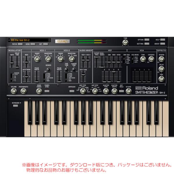 ROLAND SH-2 ROLAND CLOUD 買い切りライセンス 【最短当日メール納品】