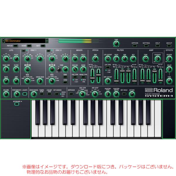 ROLAND SYSTEM-1 ROLAND CLOUD 買い切りライセンス 【最短当日メール納品】