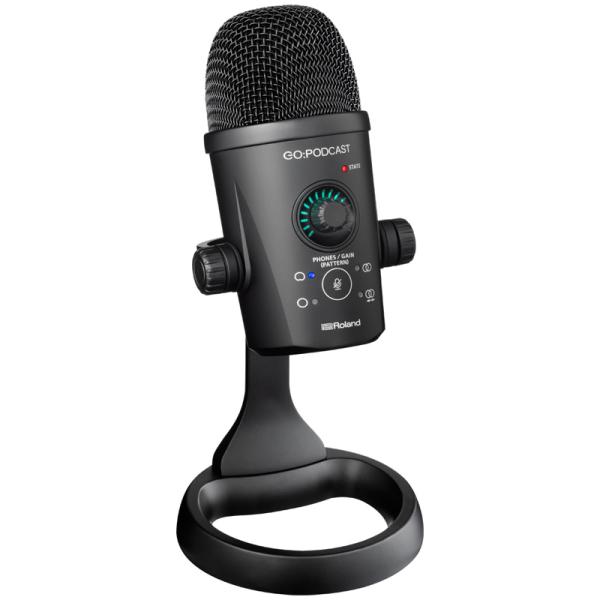 ROLAND GO:PODCAST 安心の日本正規品！ USB microphone for str...