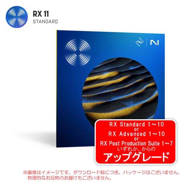 IZOTOPE RX 11 STANDARD UPGRADE RX STD/ADV/RX PPS ダ...