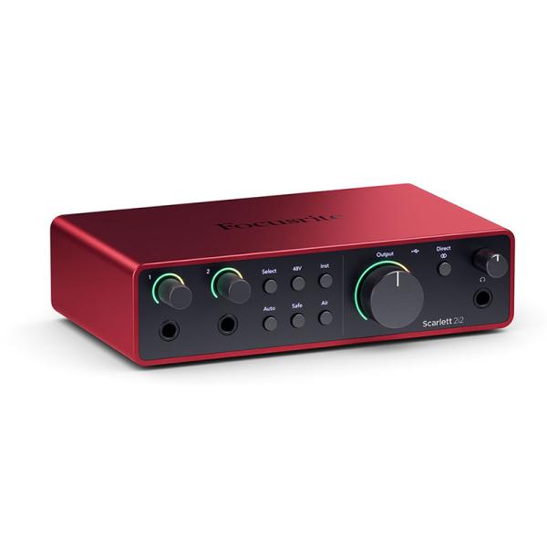 FOCUSRITE SCARLETT 2i2 GEN4 フォーカスライト スカーレット